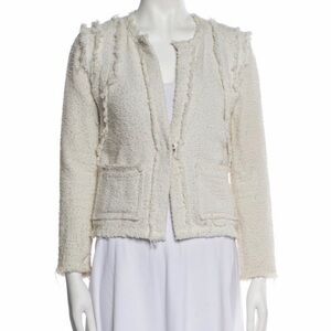 EUC IRO Cream Women's Jacket - size 34/XS